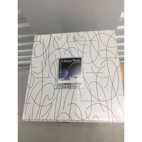 Vintage iittala i Finland Ultima Thule Design Tapio Wirkkala Two 10" Plates NIB - Picture 2 of 10